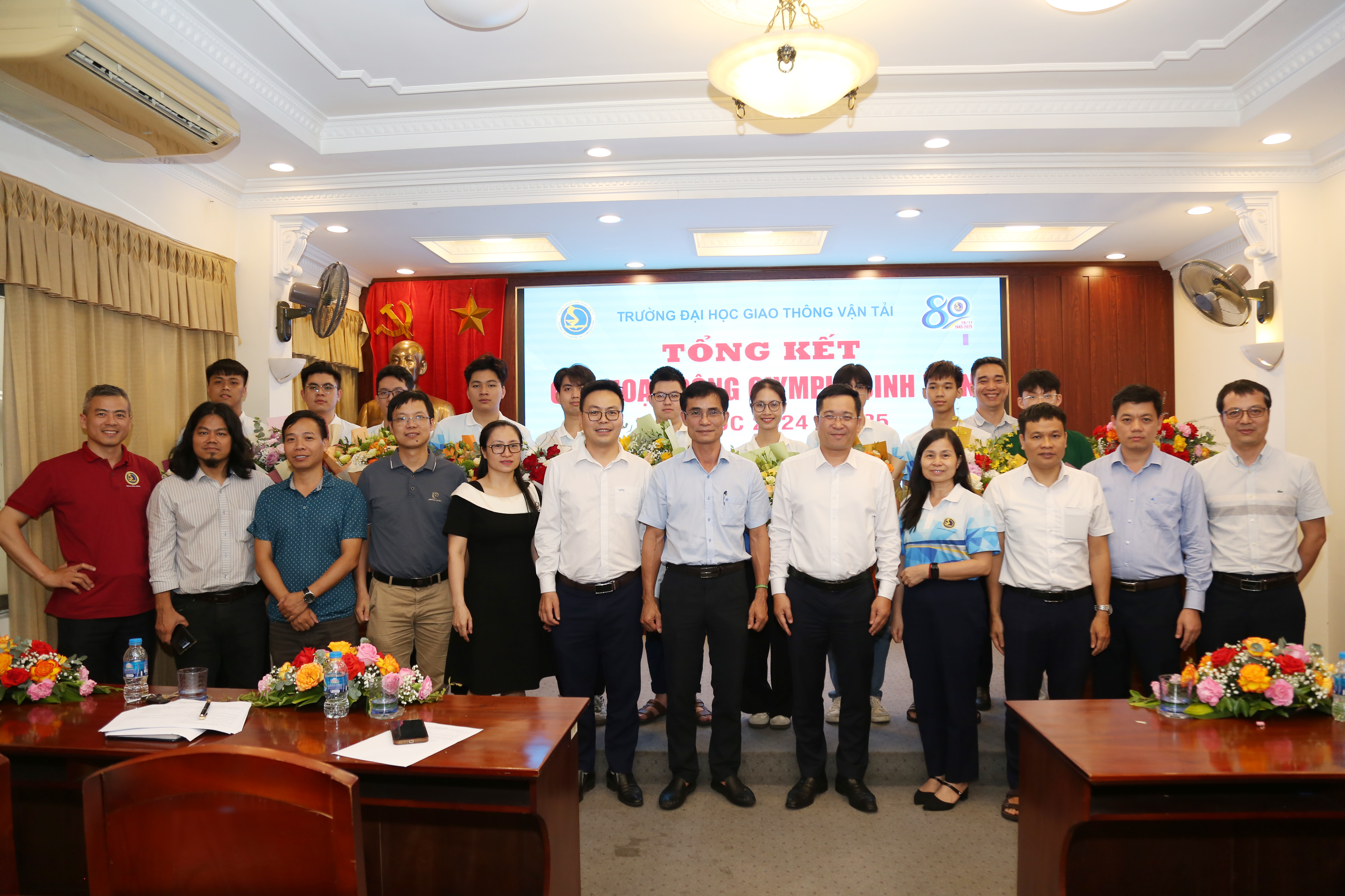 Tổng kết các hoạt động thi Olympic sinh viên năm học 2024 - 2025
